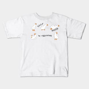 Silly Goose In Training Kids T-Shirt